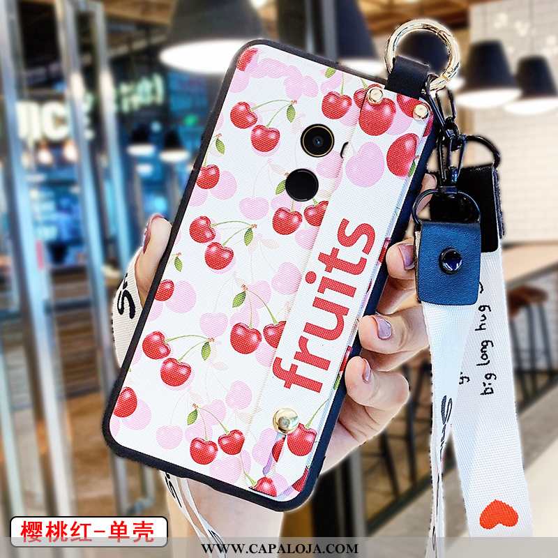 Capas Xiaomi Mi Mix 2 Fosco Nova Pintado Antiqueda Rosa, Capa Xiaomi Mi Mix 2 Cordao Venda