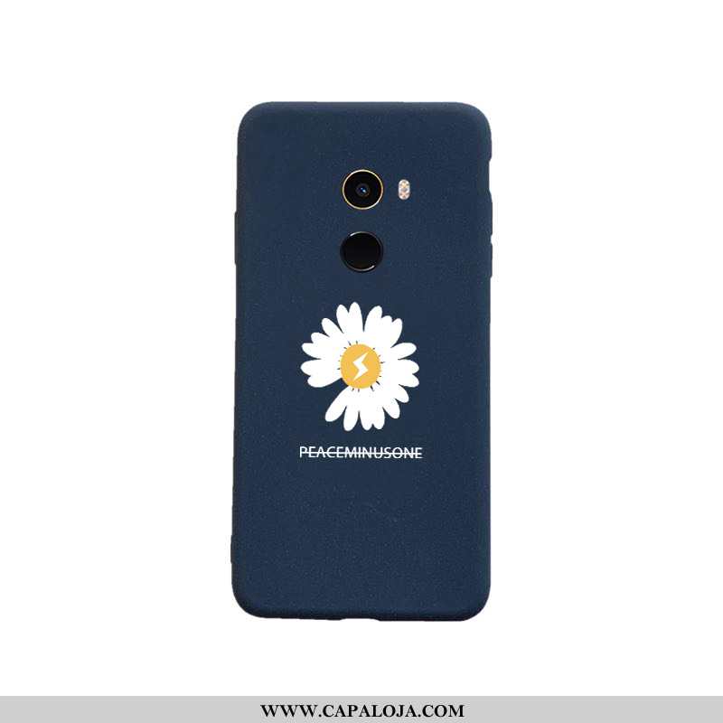 Capas Xiaomi Mi Mix 2 Protetoras Minimalista Malha Completa Azul Escuro, Capa Xiaomi Mi Mix 2 Tenden