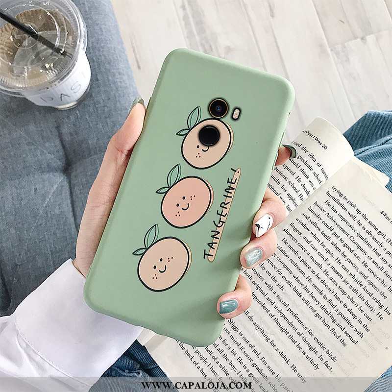 Capas Xiaomi Mi Mix 2 Silicone Antiqueda Completa Verde, Capa Xiaomi Mi Mix 2 Soft Baratas