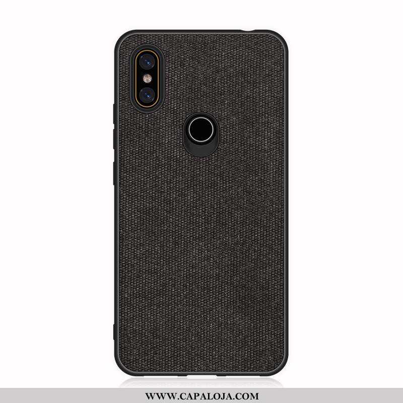 Capas Xiaomi Mi Mix 2s Couro Frente Completa Telinha Preto, Capa Xiaomi Mi Mix 2s Soft Baratos