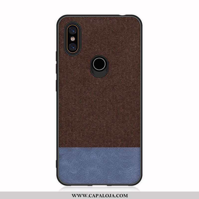 Capas Xiaomi Mi Mix 2s Couro Frente Completa Telinha Preto, Capa Xiaomi Mi Mix 2s Soft Baratos