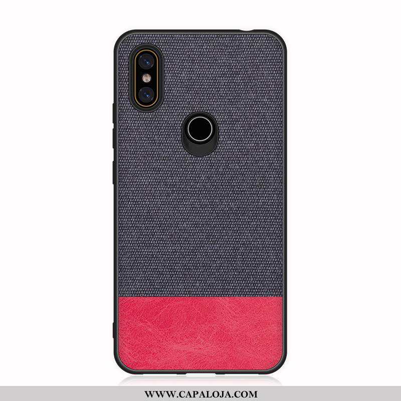 Capas Xiaomi Mi Mix 2s Couro Frente Completa Telinha Preto, Capa Xiaomi Mi Mix 2s Soft Baratos