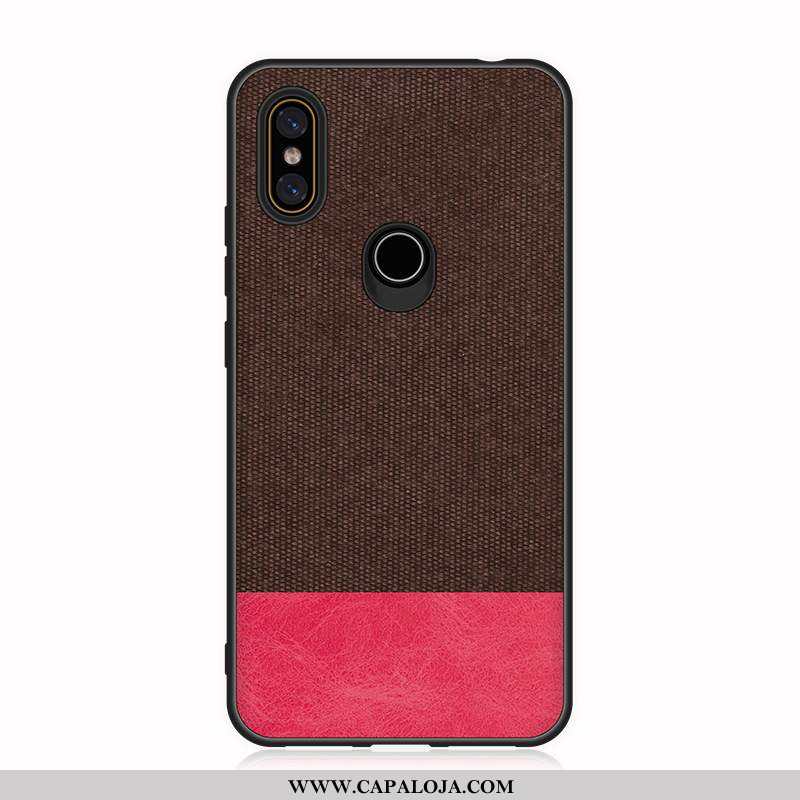 Capas Xiaomi Mi Mix 2s Couro Frente Completa Telinha Preto, Capa Xiaomi Mi Mix 2s Soft Baratos