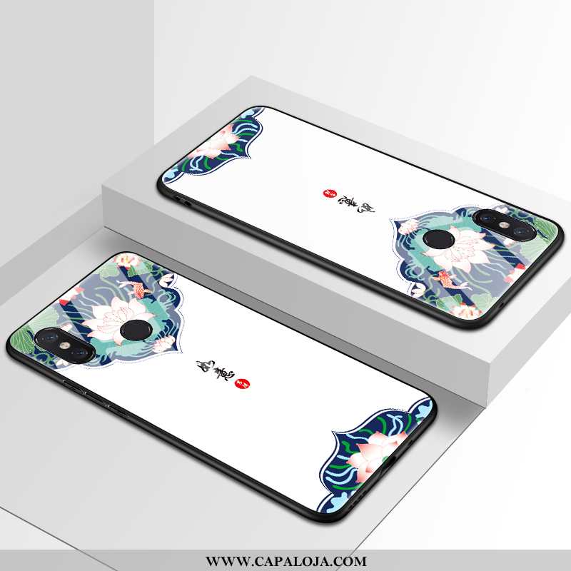 Capas Xiaomi Mi Mix 2s Slim Soft Personalizado Malha Branco, Capa Xiaomi Mi Mix 2s Tendencia Baratas