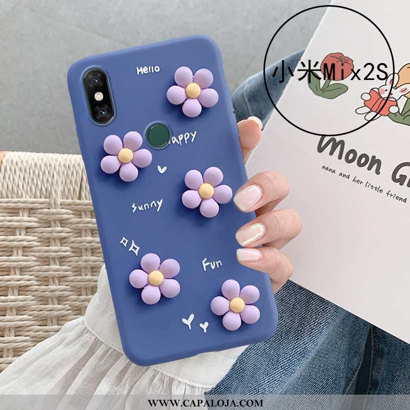 Capas Xiaomi Mi Mix 2s Soft Antiqueda Telemóvel Cases Verde, Capa Xiaomi Mi Mix 2s Silicone Promoção