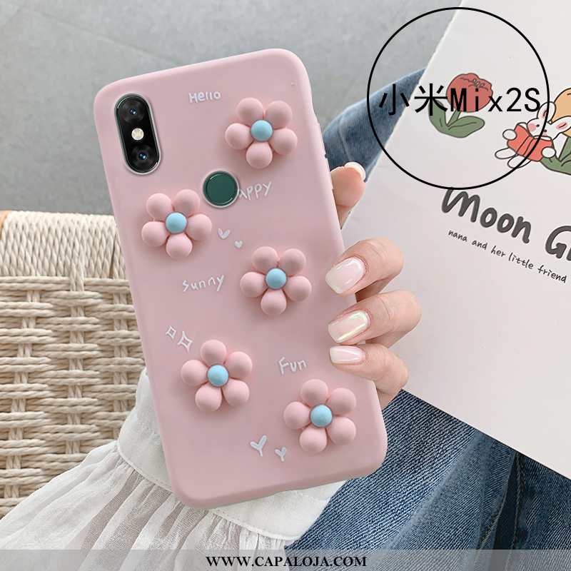 Capas Xiaomi Mi Mix 2s Soft Antiqueda Telemóvel Cases Verde, Capa Xiaomi Mi Mix 2s Silicone Promoção