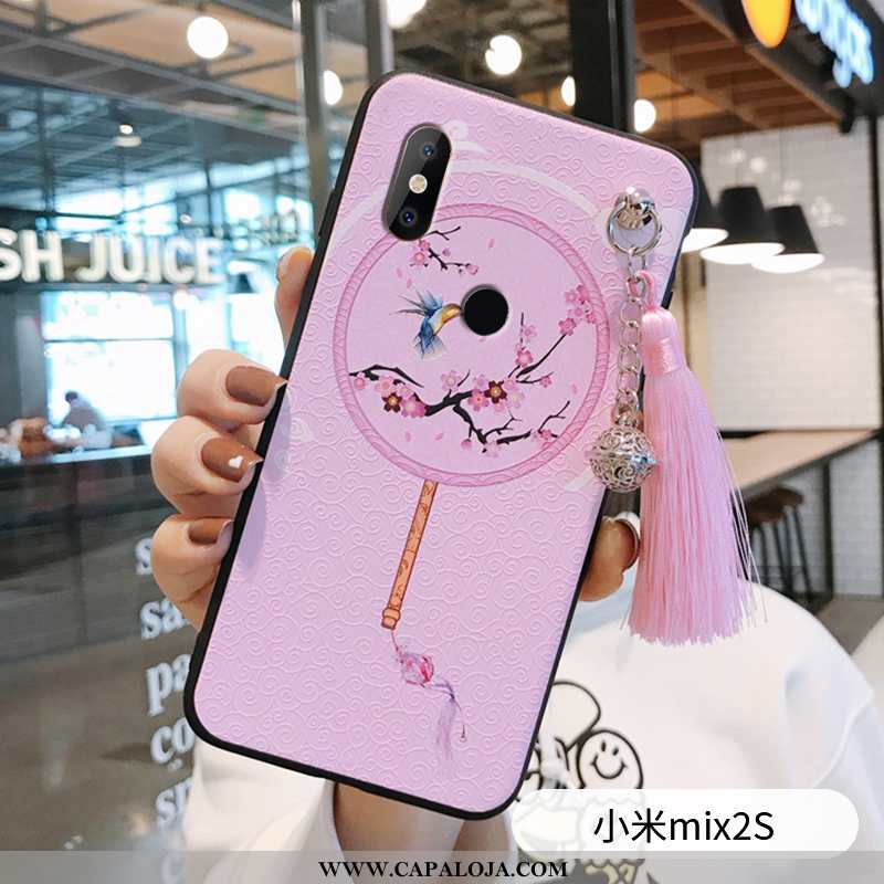 Capas Xiaomi Mi Mix 2s Soft Palace Feminino Cases Azul, Capa Xiaomi Mi Mix 2s Super Venda