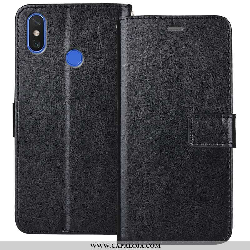 Capas Xiaomi Mi Mix 3 Carteira Pequena Cases Protetoras Castanho, Capa Xiaomi Mi Mix 3 Couro Barato