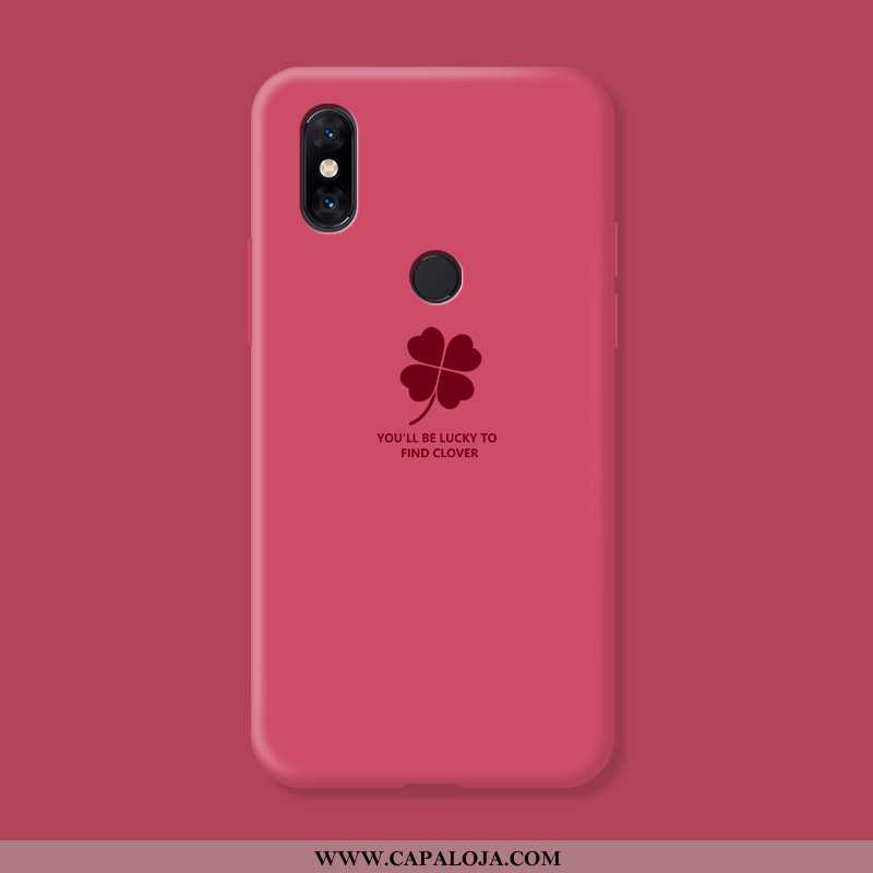 Capas Xiaomi Mi Mix 3 Criativas Vermelha Masculino Rosa, Capa Xiaomi Mi Mix 3 Soft Baratos