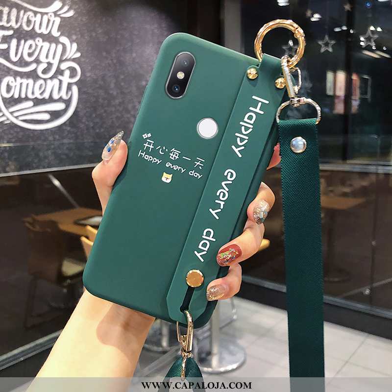 Capas Xiaomi Mi Mix 3 Fosco Limão Completa Verde, Capa Xiaomi Mi Mix 3 Cordao Barato