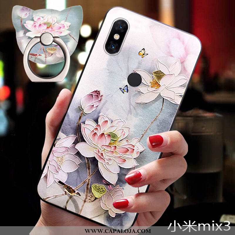 Capas Xiaomi Mi Mix 3 Personalizada Feminino Tendencia Nova Azul, Capa Xiaomi Mi Mix 3 Criativas Onl