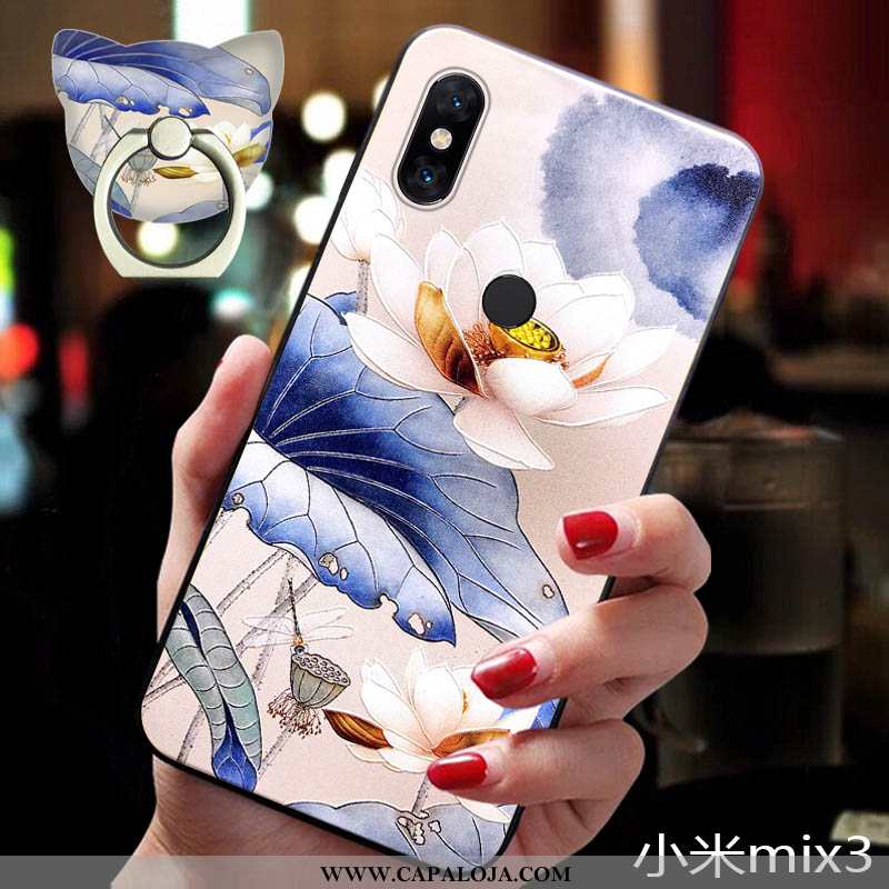 Capas Xiaomi Mi Mix 3 Personalizada Feminino Tendencia Nova Azul, Capa Xiaomi Mi Mix 3 Criativas Onl