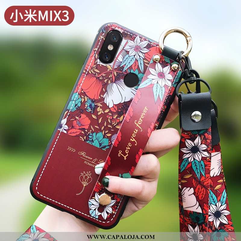 Capas Xiaomi Mi Mix 3 Protetoras Feminino Antiqueda Tendencia Azul Escuro, Capa Xiaomi Mi Mix 3 Sili