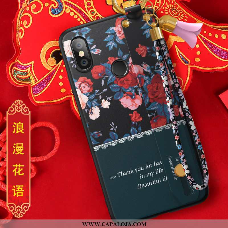 Capas Xiaomi Mi Mix 3 Protetoras Tendencia Pequena Antiqueda Vermelho, Capa Xiaomi Mi Mix 3 Silicone