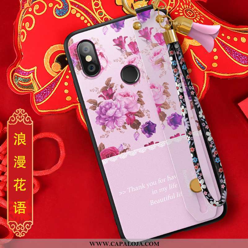 Capas Xiaomi Mi Mix 3 Protetoras Tendencia Pequena Antiqueda Vermelho, Capa Xiaomi Mi Mix 3 Silicone