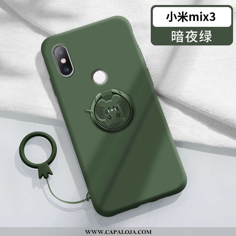 Capas Xiaomi Mi Mix 3 Soft Casal Vermelha Fofas Vermelho, Capa Xiaomi Mi Mix 3 Super Baratas