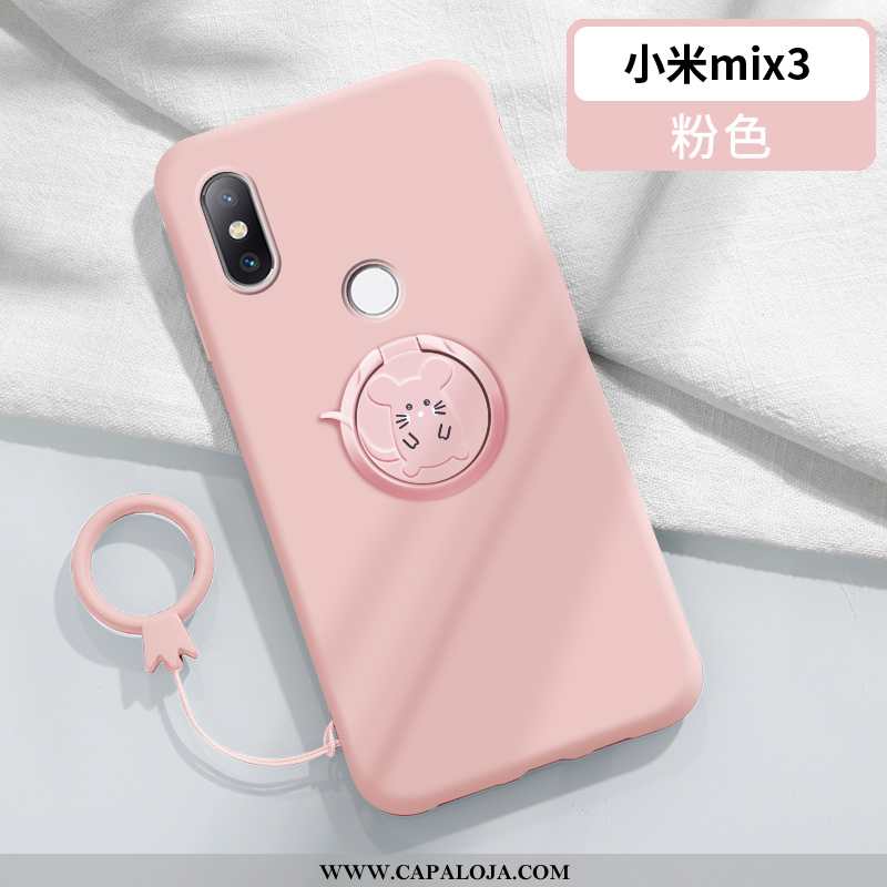 Capas Xiaomi Mi Mix 3 Soft Casal Vermelha Fofas Vermelho, Capa Xiaomi Mi Mix 3 Super Baratas