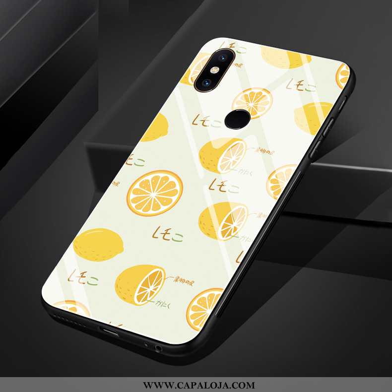 Capas Xiaomi Mi Mix 3 Vidro Telemóvel Novas Amarelo, Capa Xiaomi Mi Mix 3 Silicone Barato