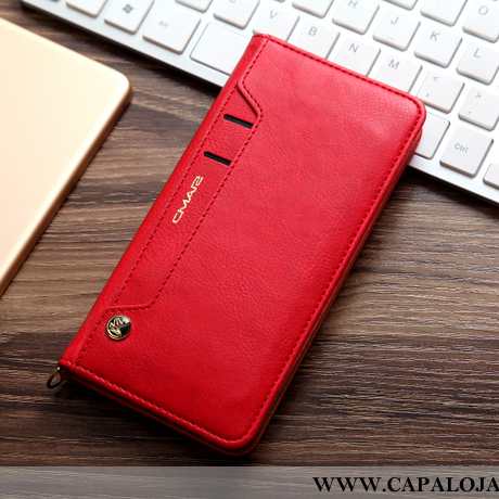 Capas Xiaomi Mi Note 10 Couro Telemóvel Cases Cinza, Capa Xiaomi Mi Note 10 Protetoras Promoção