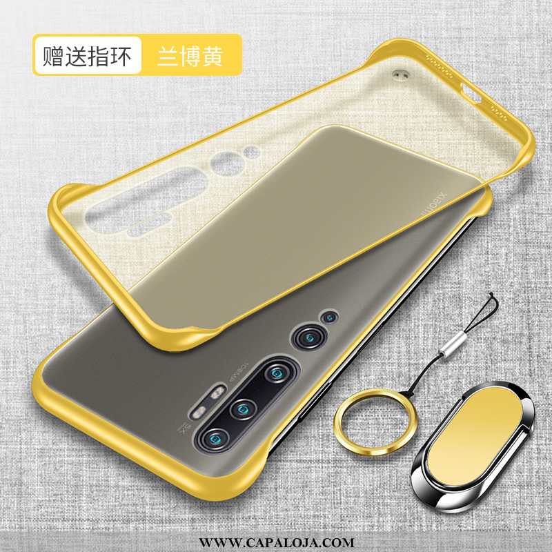 Capas Xiaomi Mi Note 10 Fosco Amarelo Personalizado Antiqueda, Capa Xiaomi Mi Note 10 Slim Comprar