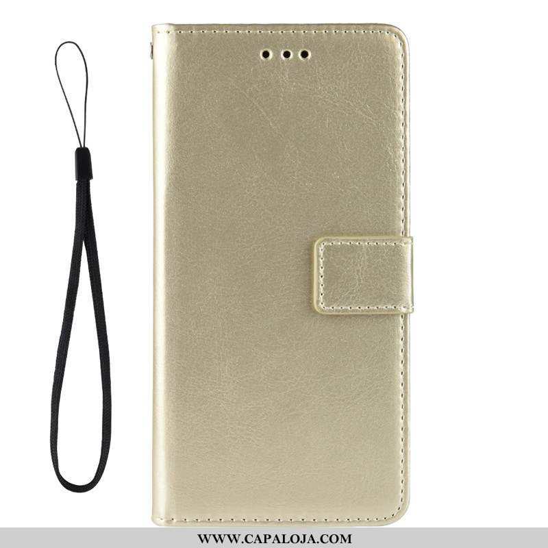 Capas Xiaomi Mi Note 10 Lite Cordao Dourado Telinha Telemóvel, Capa Xiaomi Mi Note 10 Lite Couro Com