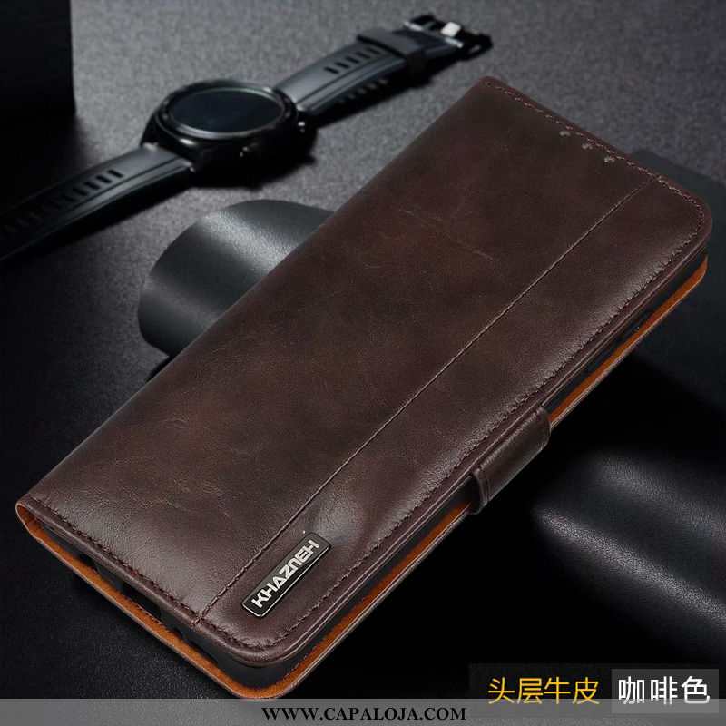 Capas Xiaomi Mi Note 10 Lite Couro Vermelha Cases Vermelho, Capa Xiaomi Mi Note 10 Lite Protetoras O