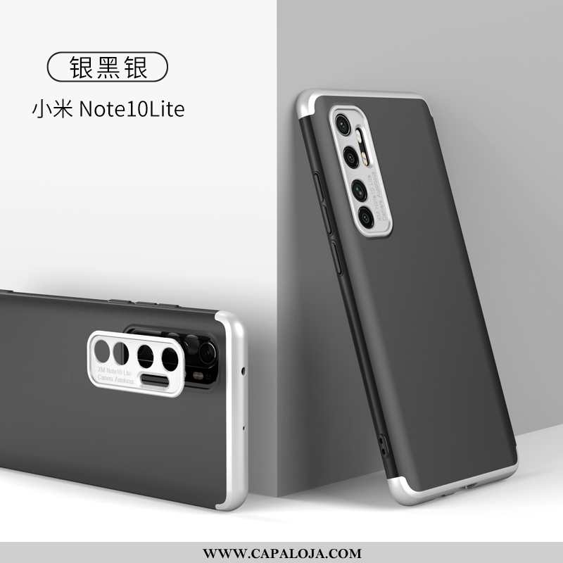 Capas Xiaomi Mi Note 10 Lite Personalizado Telemóvel Simples Slim Rosa, Capa Xiaomi Mi Note 10 Lite 