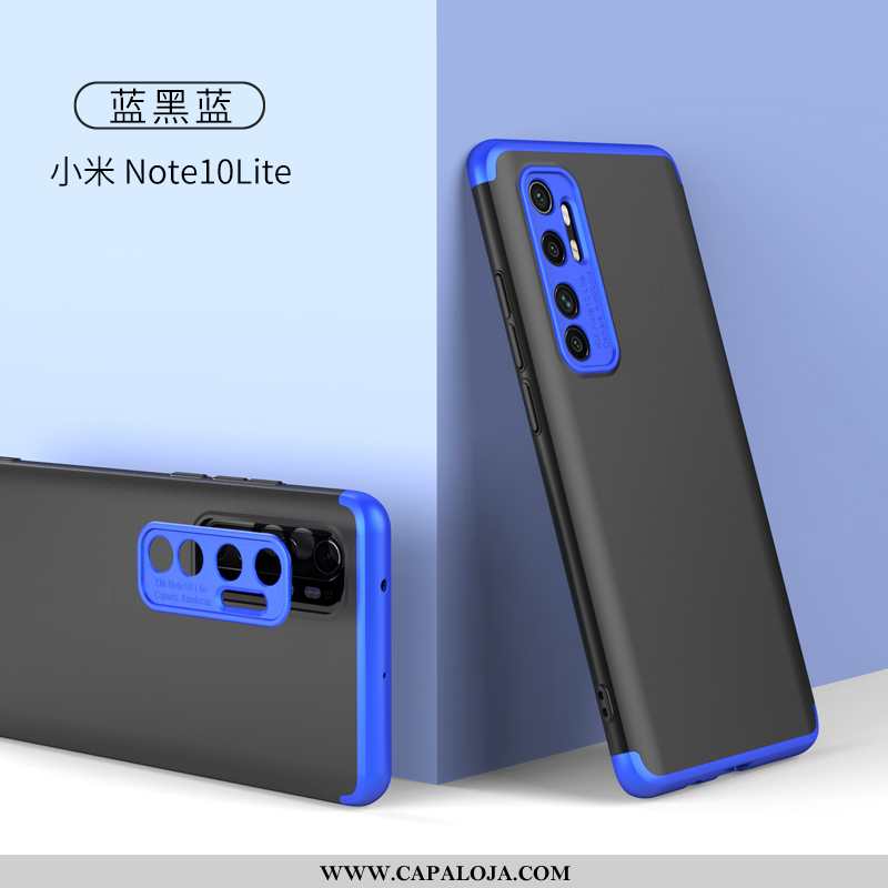 Capas Xiaomi Mi Note 10 Lite Personalizado Telemóvel Simples Slim Rosa, Capa Xiaomi Mi Note 10 Lite 