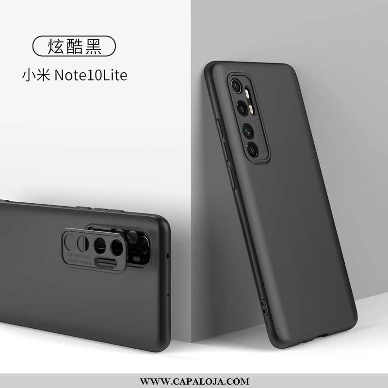 Capas Xiaomi Mi Note 10 Lite Personalizado Telemóvel Simples Slim Rosa, Capa Xiaomi Mi Note 10 Lite 