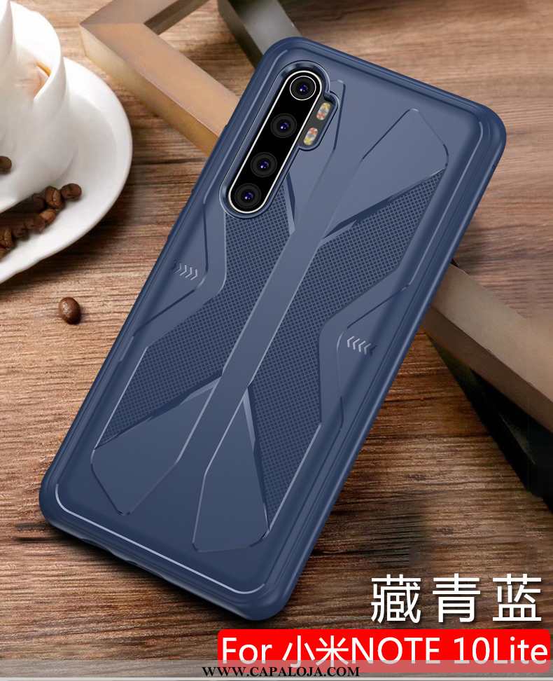 Capas Xiaomi Mi Note 10 Lite Silicone Super Pequena Calor Preto, Capa Xiaomi Mi Note 10 Lite Persona