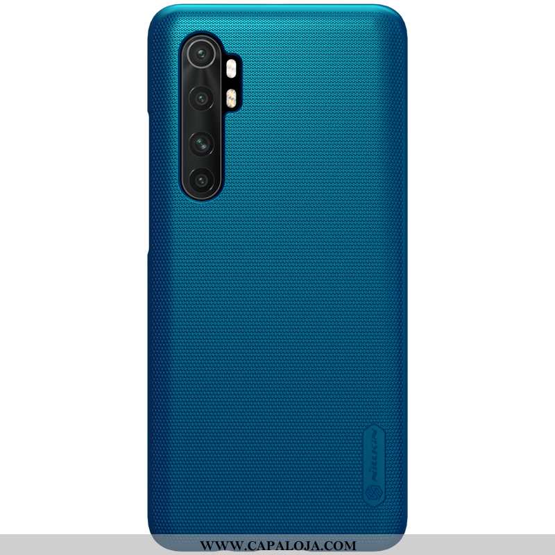 Capas Xiaomi Mi Note 10 Lite Slim Antiqueda Completa Fosco Azul, Capa Xiaomi Mi Note 10 Lite Proteto