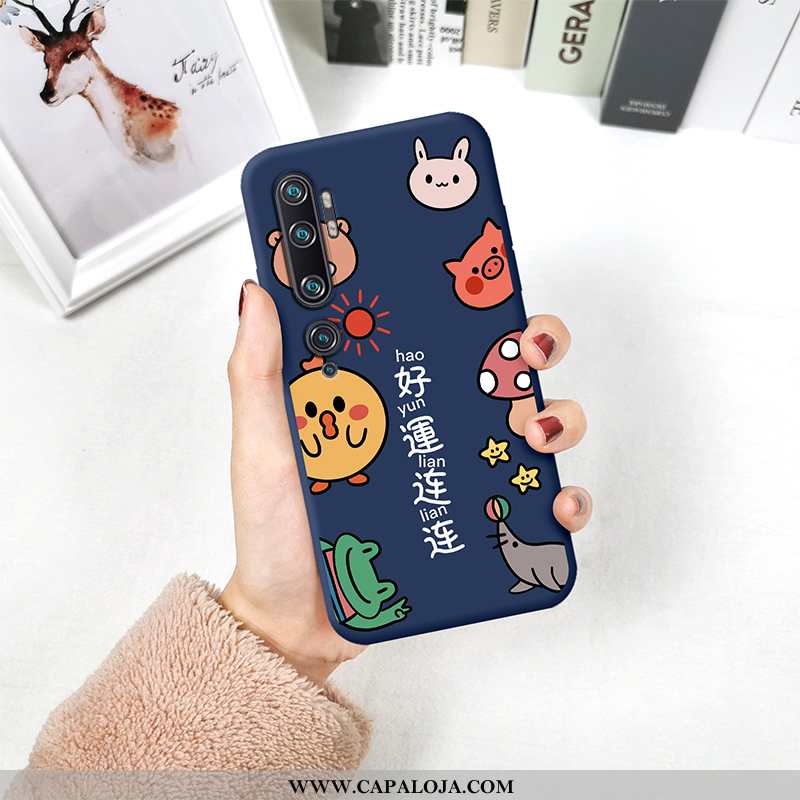 Capas Xiaomi Mi Note 10 Soft Cases Criativas Vermelha Verde, Capa Xiaomi Mi Note 10 Protetoras Barat