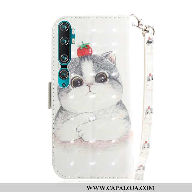 Capas Xiaomi Mi Note 10 Soft Cases Telemóvel Feminino Branco, Capa Xiaomi Mi Note 10 Silicone Barato