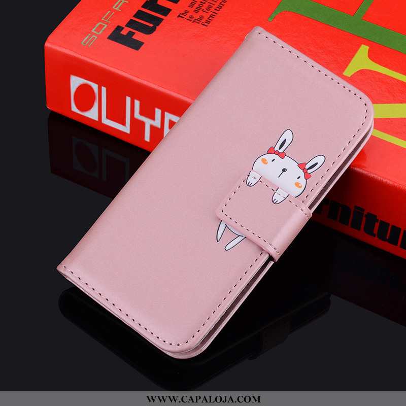 Capas Xiaomi Mi Note 10 Soft Desenho Animado Antiqueda Couro Laranja, Capa Xiaomi Mi Note 10 Proteto