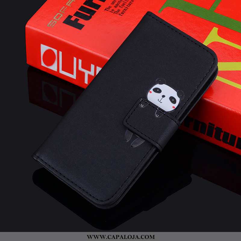 Capas Xiaomi Mi Note 10 Soft Desenho Animado Antiqueda Couro Laranja, Capa Xiaomi Mi Note 10 Proteto