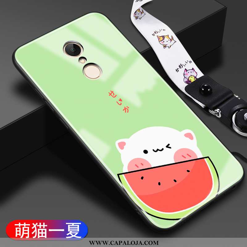 Capas Xiaomi Redmi 5 Personalizado Completa Antiqueda Pequena Verde, Capa Xiaomi Redmi 5 Criativas C