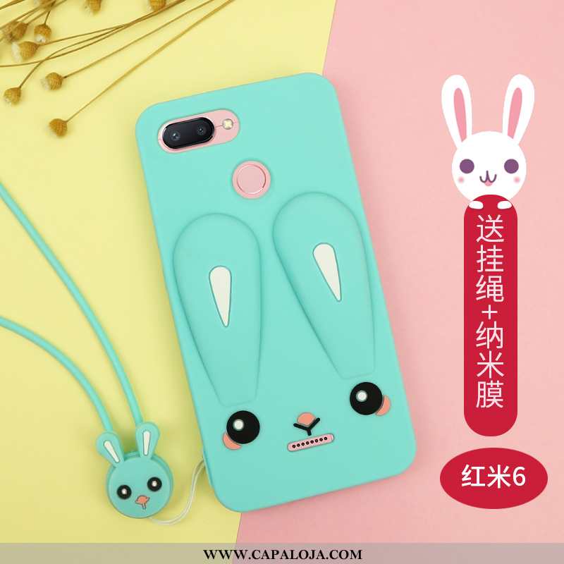 Capas Xiaomi Redmi 6 Bonitos Vermelha Cordao Completa Roxo, Capa Xiaomi Redmi 6 Tendencia Online