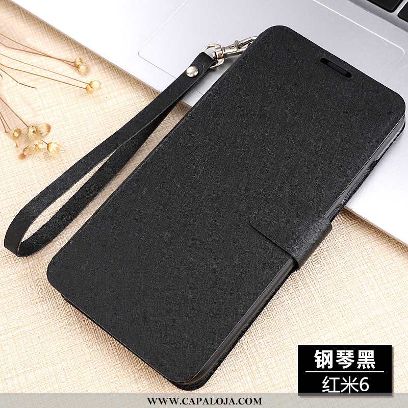 Capas Xiaomi Redmi 6 Cordao Masculino Antiqueda Completa Azul, Capa Xiaomi Redmi 6 Couro Online