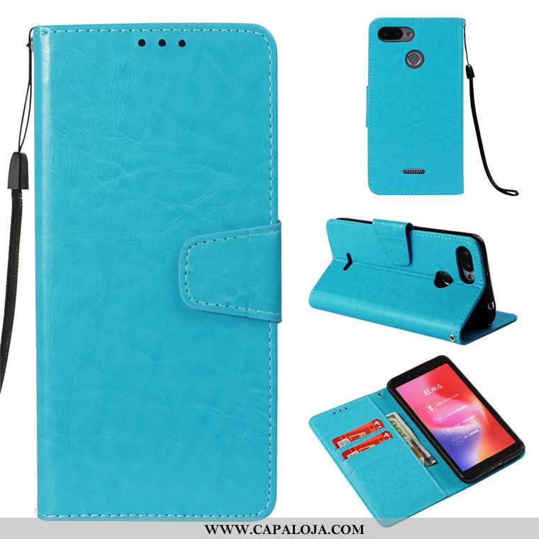 Capas Xiaomi Redmi 6 Couro Antiqueda Vermelha Completa Rosa, Capa Xiaomi Redmi 6 Soft Comprar