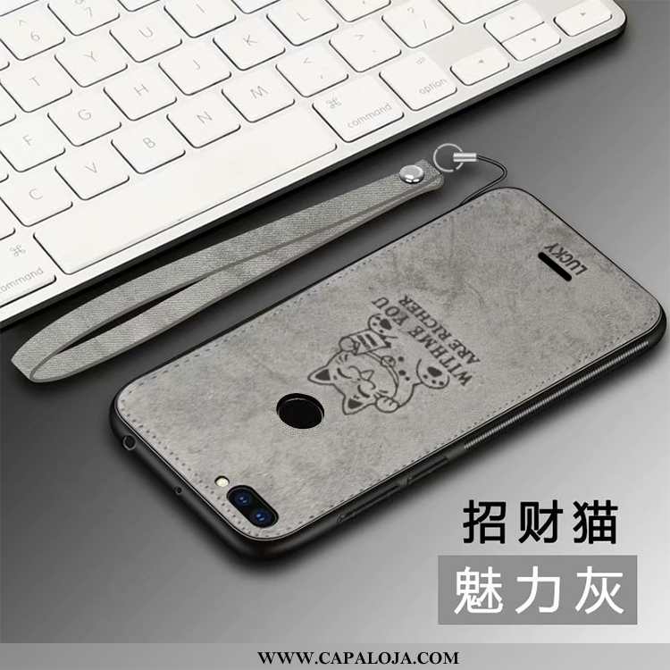 Capas Xiaomi Redmi 6 Protetoras Personalizada Antiqueda Cinza, Capa Xiaomi Redmi 6 Silicone Online