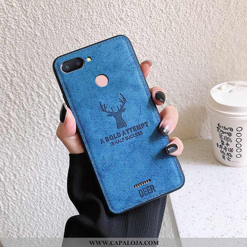 Capas Xiaomi Redmi 6 Protetoras Telinha Feminino Slim Castanho, Capa Xiaomi Redmi 6 Silicone Promoçã