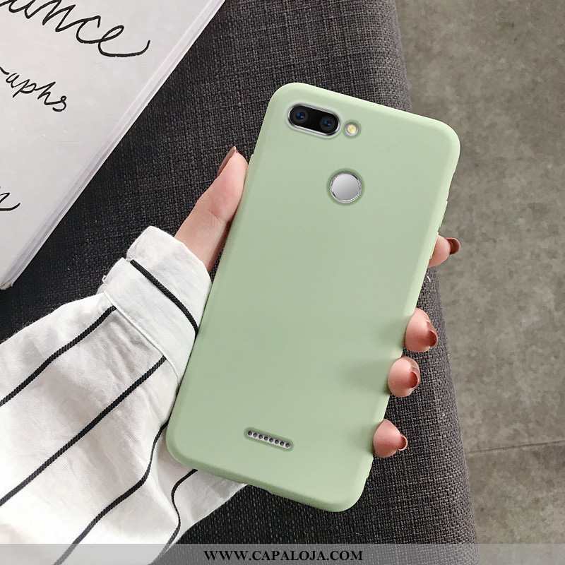 Capas Xiaomi Redmi 6 Soft Feminino Antiqueda Completa Rosa, Capa Xiaomi Redmi 6 Super Baratas