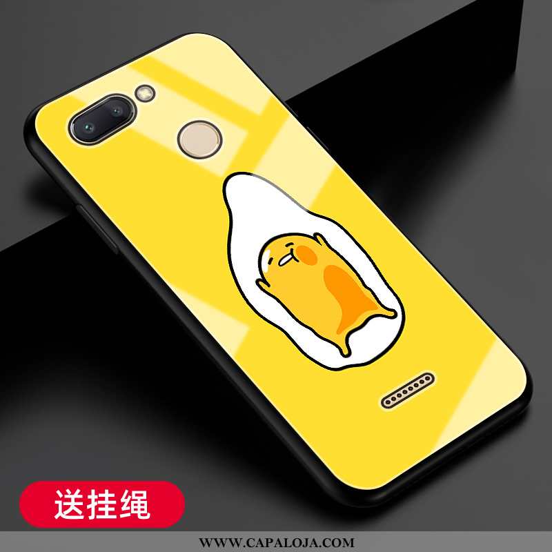 Capas Xiaomi Redmi 6 Vidro Masculino Pequena Novas Amarelo, Capa Xiaomi Redmi 6 Cordao Venda