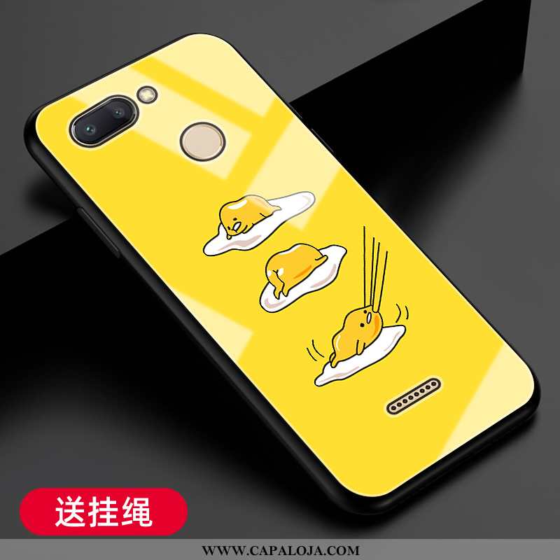 Capas Xiaomi Redmi 6 Vidro Masculino Pequena Novas Amarelo, Capa Xiaomi Redmi 6 Cordao Venda