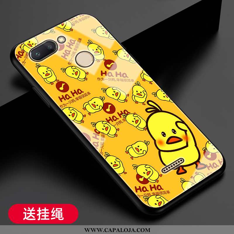 Capas Xiaomi Redmi 6 Vidro Masculino Pequena Novas Amarelo, Capa Xiaomi Redmi 6 Cordao Venda