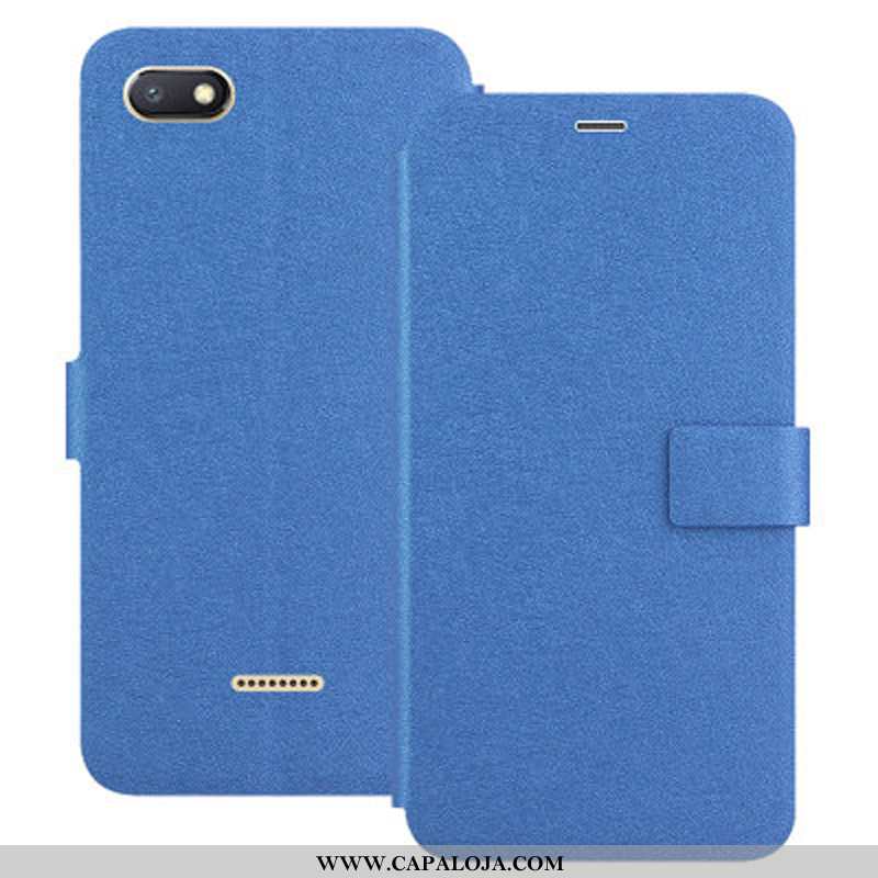 Capas Xiaomi Redmi 6a Couro Silicone Vermelha Rosa, Capa Xiaomi Redmi 6a Soft Venda