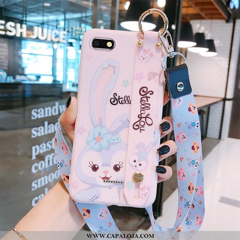 Capas Xiaomi Redmi 6a Desenho Animado Antiqueda Nova Wrisband Azul, Capa Xiaomi Redmi 6a Bonitos Bar