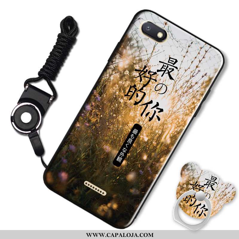 Capas Xiaomi Redmi 6a Personalizada Masculino Pequena Feminino Preto, Capa Xiaomi Redmi 6a Desenho A