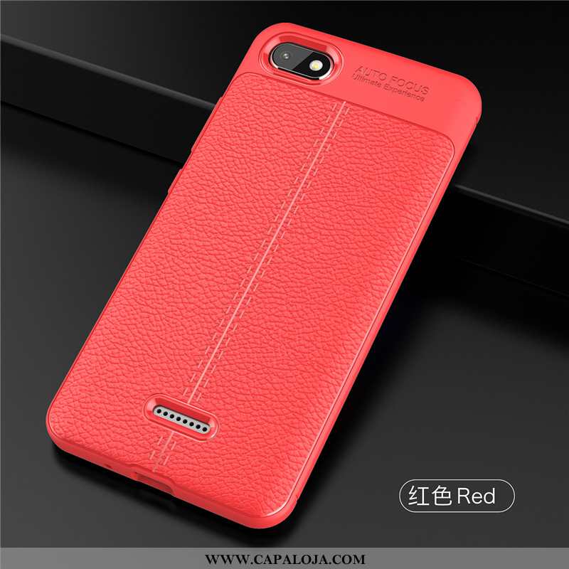 Capas Xiaomi Redmi 6a Silicone Cases Personalizado Vermelho, Capa Xiaomi Redmi 6a Fosco Venda