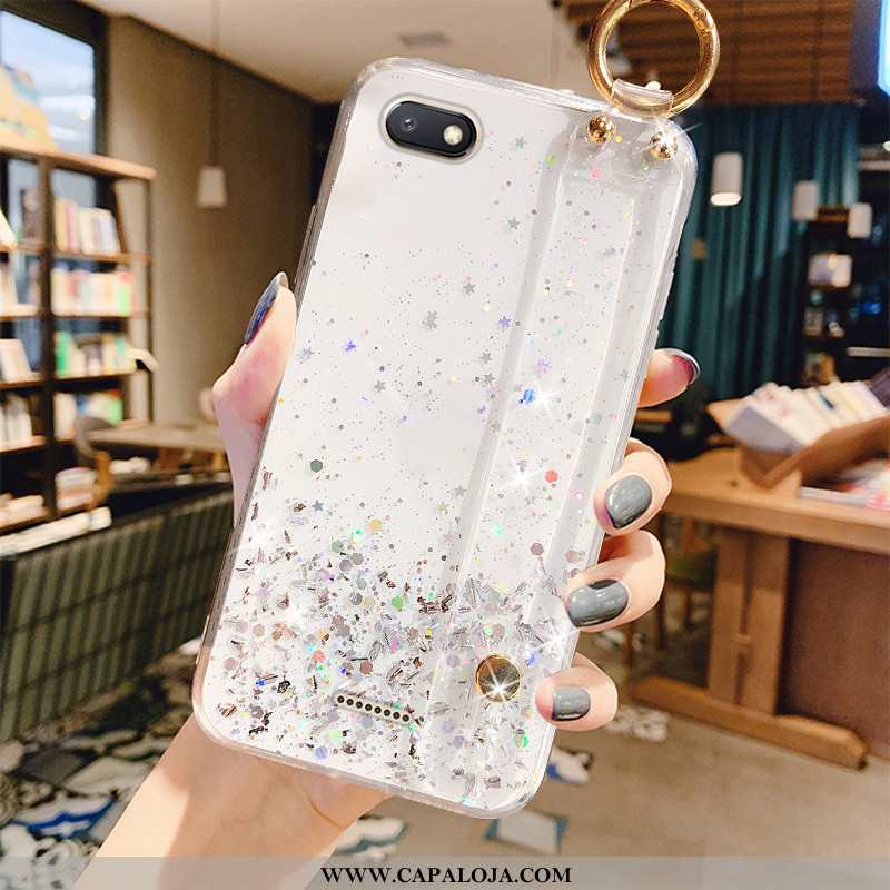 Capas Xiaomi Redmi 6a Soft Clara Vermelha Branco, Capa Xiaomi Redmi 6a Luxo Baratas